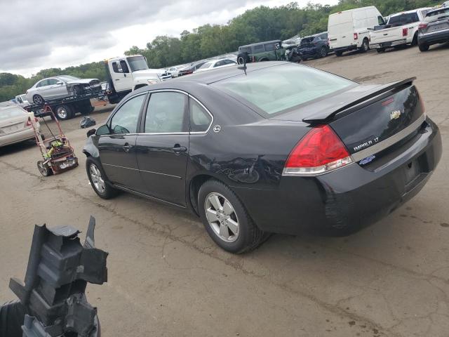 2G1WT58N381279306 - 2008 CHEVROLET IMPALA LT BLACK photo 2