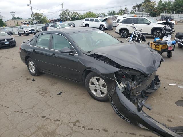 2G1WT58N381279306 - 2008 CHEVROLET IMPALA LT BLACK photo 4