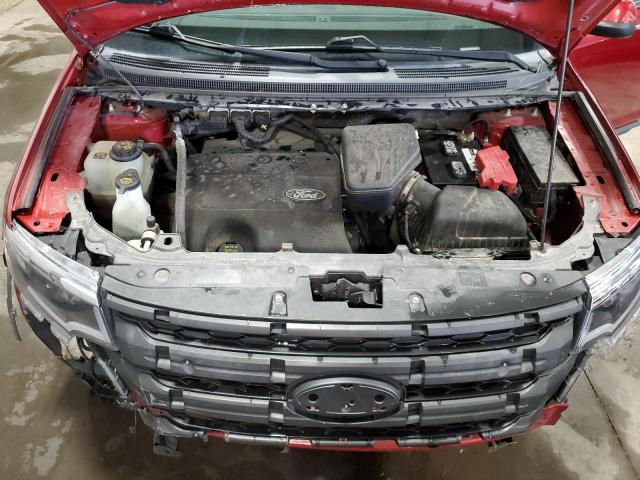 2FMDK4JC4DBC62017 - 2013 FORD EDGE SEL أحمر صورة 12