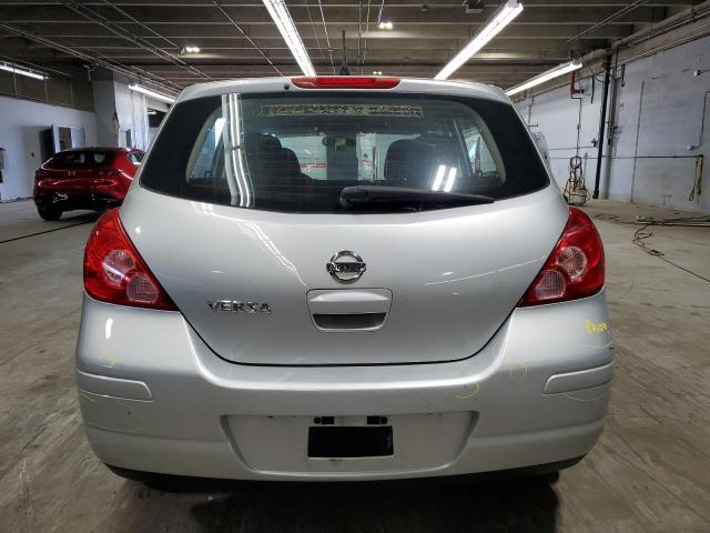 3N1BC1CP9CK804599 - 2012 NISSAN VERSA S SILVER photo 6