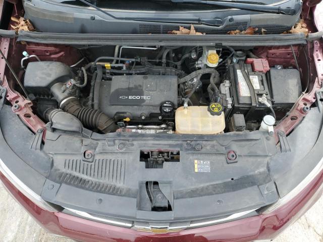 3GNCJLSB2HL276096 - 2017 CHEVROLET TRAX 1LT MAROON photo 12