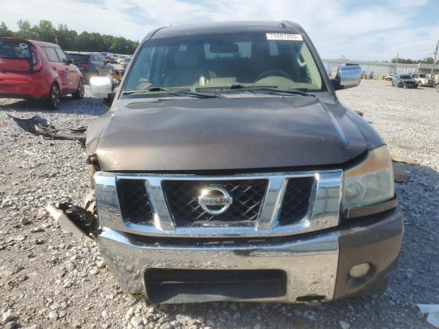 1N6AA0EC2FN503011 - 2015 NISSAN TITAN S BROWN photo 5
