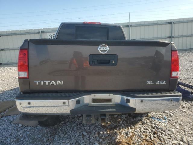 1N6AA0EC2FN503011 - 2015 NISSAN TITAN S BROWN photo 6