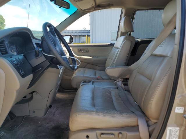 2HKRL1868YH611177 - 2000 HONDA ODYSSEY EX GOLD photo 7
