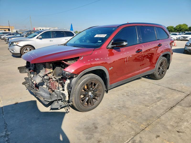 2019 TOYOTA HIGHLANDER SE, 