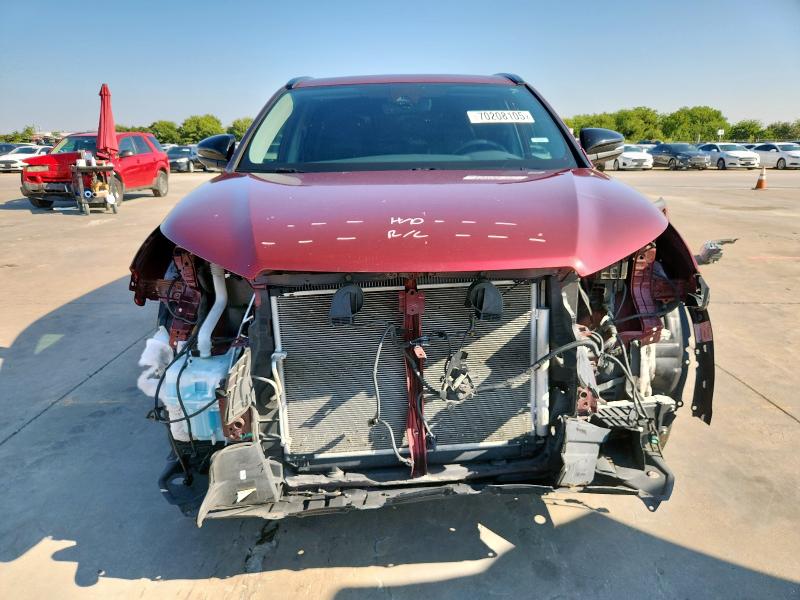 5TDJZRFH9KS968058 - 2019 TOYOTA HIGHLANDER SE წითელი ფოტო 5