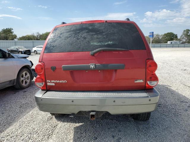 1D8HD68228F124958 - 2008 DODGE DURANGO ADVENTURER RED photo 6