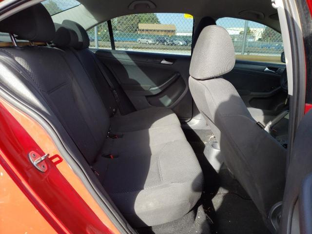 3VW2K7AJ1CM392133 - 2012 VOLKSWAGEN JETTA BASE 红色 照片 10