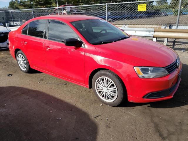 3VW2K7AJ1CM392133 - 2012 VOLKSWAGEN JETTA BASE 红色 照片 4