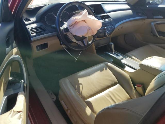 1HGCS1B82CA009184 - 2012 HONDA ACCORD EXL RED photo 8