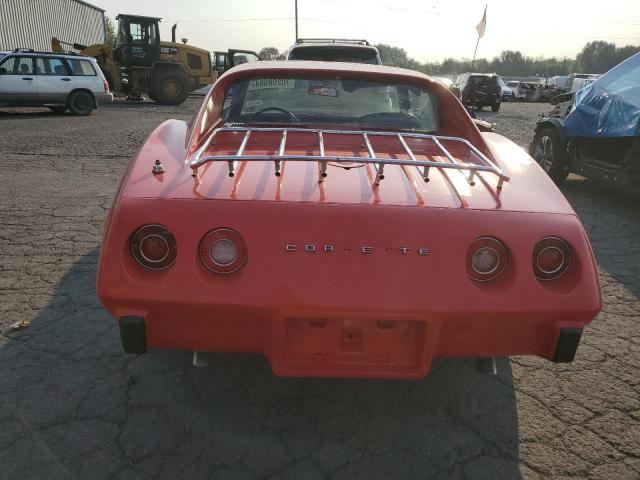 00001Z37J5S401593 - 1975 CHEVROLET CORVETTE RED photo 6