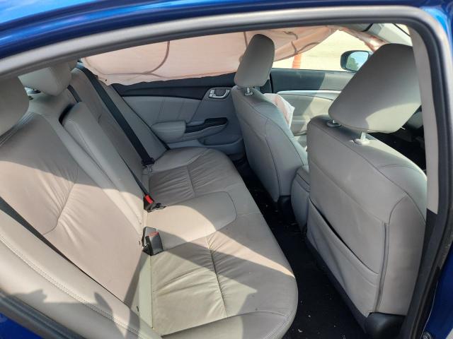 19XFB2F97FE084422 - 2015 HONDA CIVIC EXL BLUE photo 10