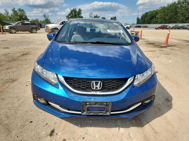 19XFB2F97FE084422 - 2015 HONDA CIVIC EXL BLUE photo 5