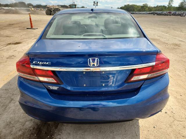 19XFB2F97FE084422 - 2015 HONDA CIVIC EXL BLUE photo 6