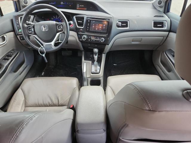 19XFB2F97FE084422 - 2015 HONDA CIVIC EXL BLUE photo 8