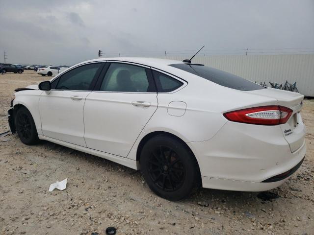 3FA6P0HD3GR302203 - 2016 FORD FUSION SE WHITE photo 2