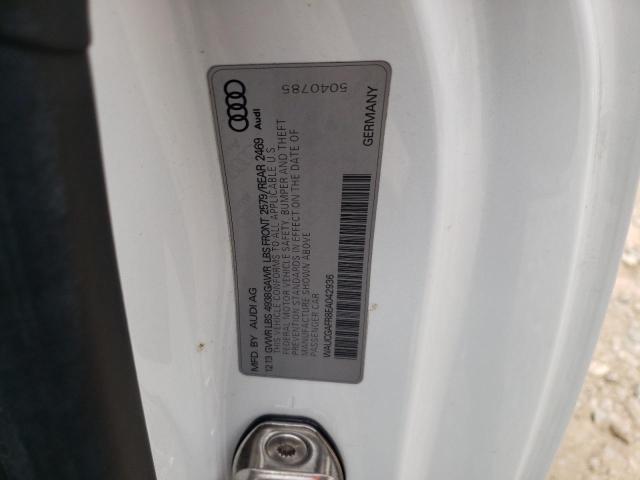 WAUCGAFR8EA042936 - 2014 AUDI S5 PREMIUM PLUS 白色 照片 12