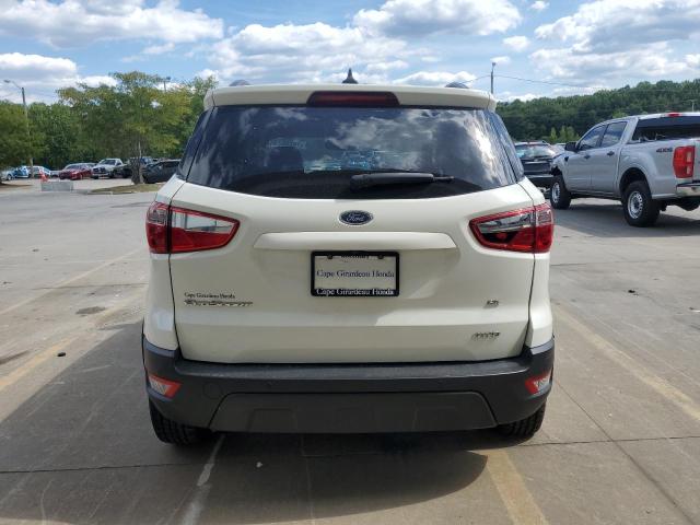 MAJ6S3GL8LC387329 - 2020 FORD ECOSPORT SE Blanco foto 6