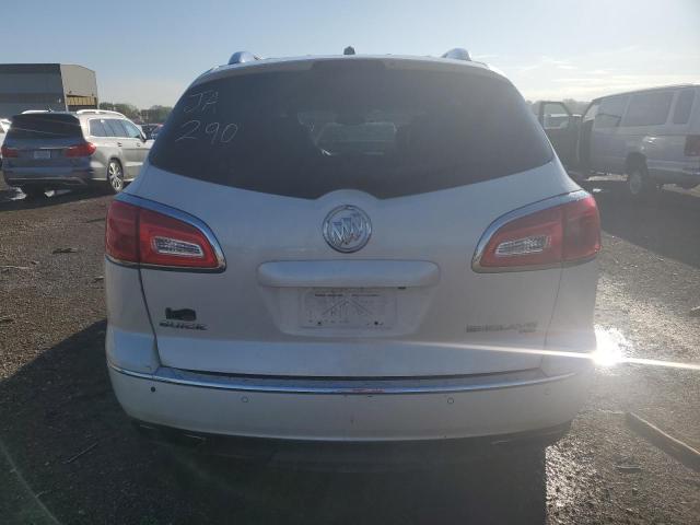 5GAKVBKD3EJ348691 - 2014 BUICK ENCLAVE WHITE photo 6