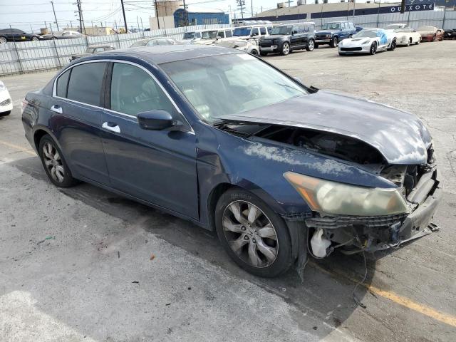5KBCP3F86AB014447 - 2010 HONDA ACCORD EXL BLUE photo 4