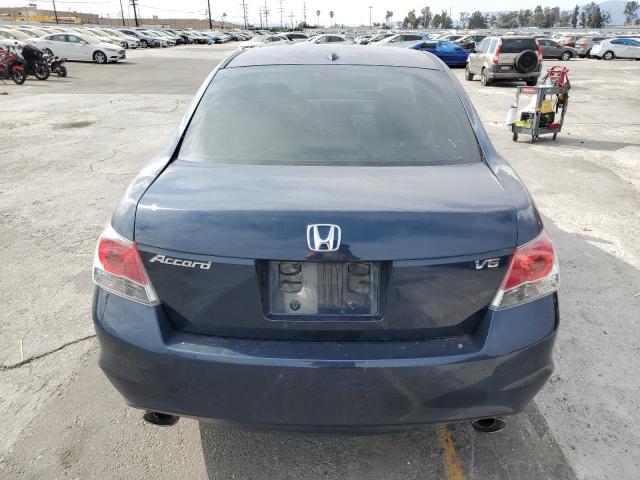 5KBCP3F86AB014447 - 2010 HONDA ACCORD EXL BLUE photo 6