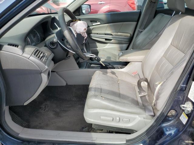 5KBCP3F86AB014447 - 2010 HONDA ACCORD EXL BLUE photo 7