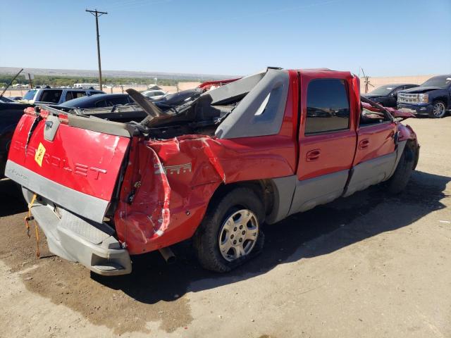 3GNEC13T22G176126 - 2002 CHEVROLET AVALANCHE C1500 RED photo 3