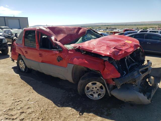 3GNEC13T22G176126 - 2002 CHEVROLET AVALANCHE C1500 RED photo 4