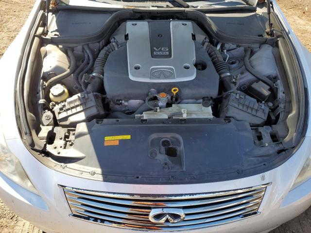 JNKCV64E38M116772 - 2008 INFINITI G37 BASE SILVER photo 11