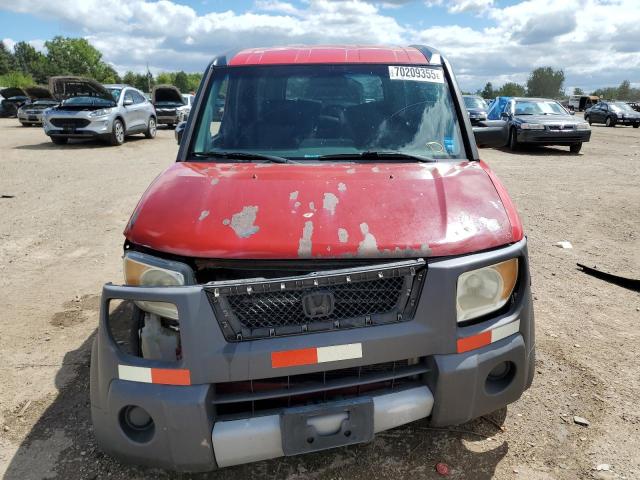 5J6YH28376L011939 - 2006 HONDA ELEMENT LX წითელი ფოტო 5