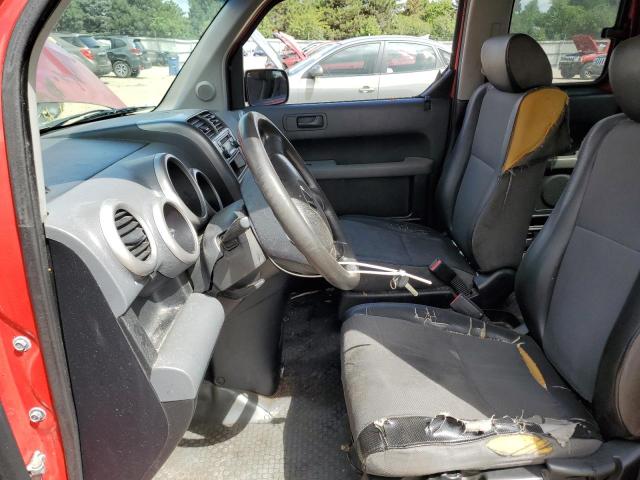 5J6YH28376L011939 - 2006 HONDA ELEMENT LX წითელი ფოტო 7