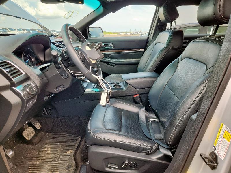 1FM5K7F88GGA25148 - 2016 FORD EXPLORER LIMITED SILVER photo 7