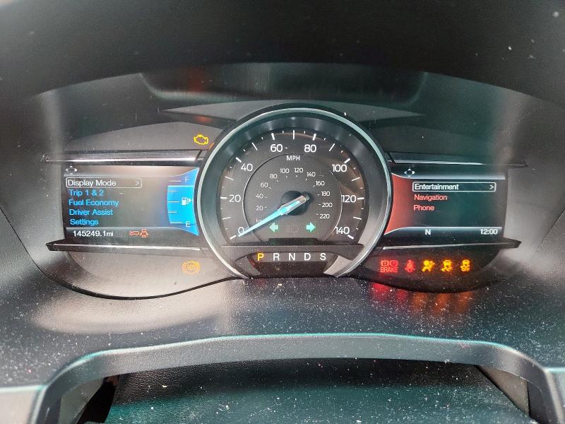 1FM5K7F88GGA25148 - 2016 FORD EXPLORER LIMITED SILVER photo 9