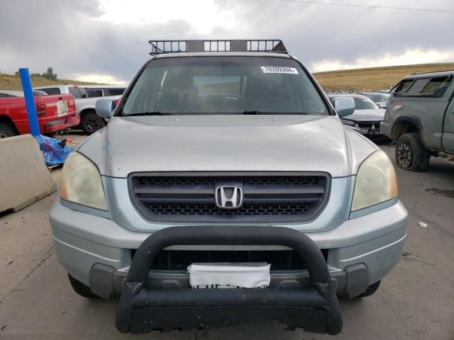 2HKYF186X3H543850 - 2003 HONDA PILOT EXL SILVER photo 5