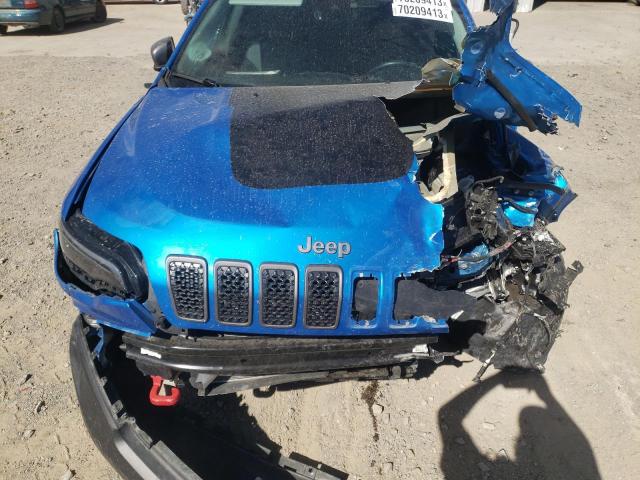 1C4PJMBX4MD159745 - 2021 JEEP CHEROKEE TRAILHAWK BLACK photo 11