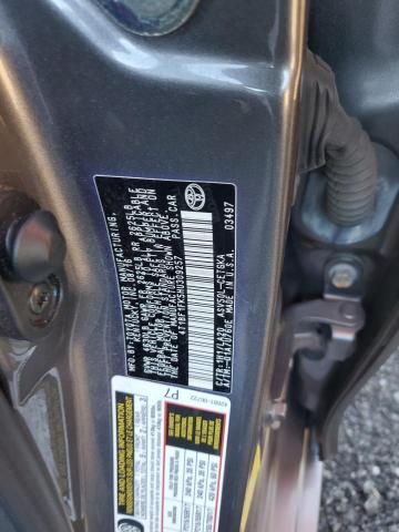4T1BF1FK5HU309257 - 2017 TOYOTA CAMRY LE GRAY photo 12
