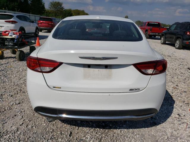 1C3CCCAB1FN669741 - 2015 CHRYSLER 200 LIMITED WHITE photo 6