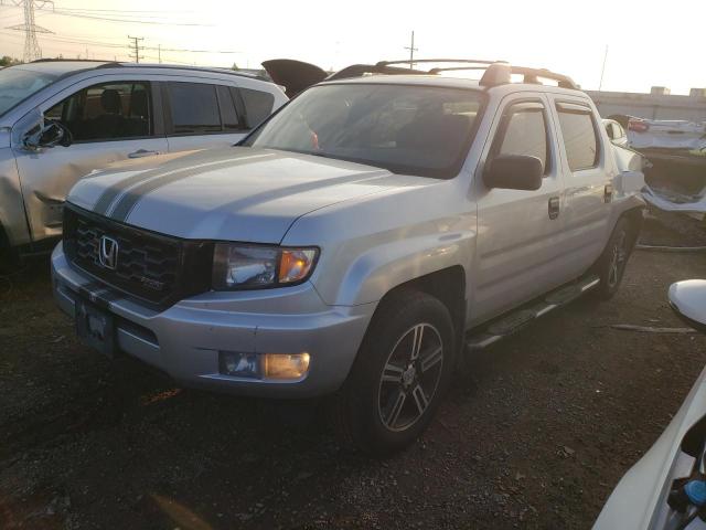 5FPYK1F75DB007872 - 2013 HONDA RIDGELINE SPORT SILVER photo 1