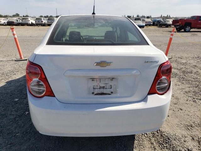 1G1JA5SH5C4149219 - 2012 CHEVROLET SONIC LS WHITE photo 6