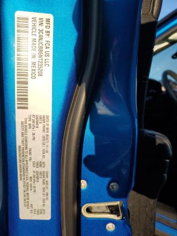 3C4NJCBB6NT235208 - 2022 JEEP COMPASS LATITUDE BLUE photo 14