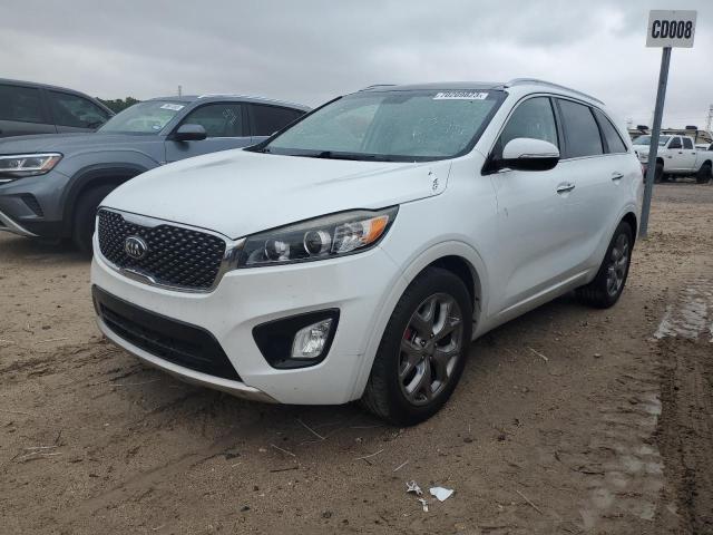 5XYPK4A59GG103755 - 2016 KIA SORENTO SX WHITE photo 1