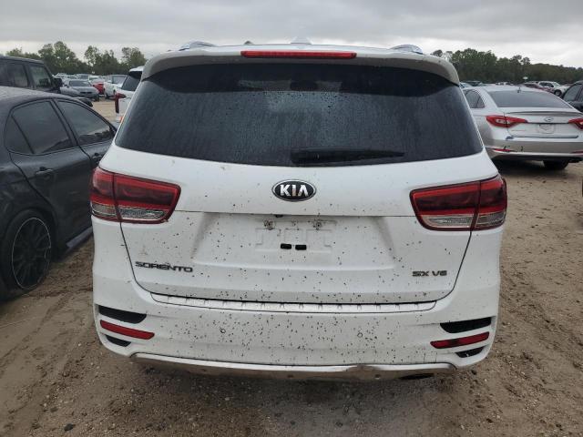 5XYPK4A59GG103755 - 2016 KIA SORENTO SX WHITE photo 6