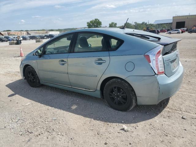 JTDKN3DU6D1615810 - 2013 TOYOTA PRIUS GREEN photo 2