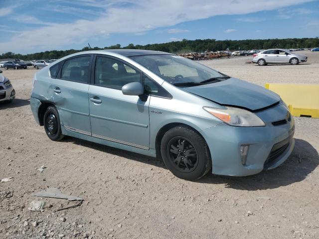 JTDKN3DU6D1615810 - 2013 TOYOTA PRIUS GREEN photo 4