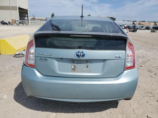 JTDKN3DU6D1615810 - 2013 TOYOTA PRIUS GREEN photo 6