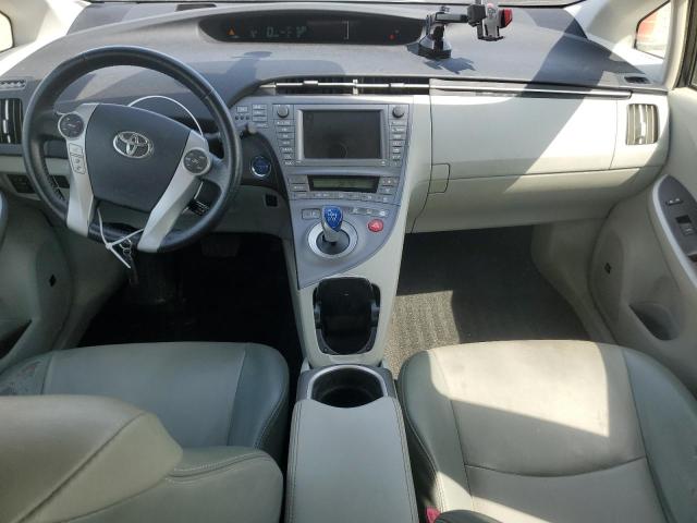 JTDKN3DU6D1615810 - 2013 TOYOTA PRIUS GREEN photo 8