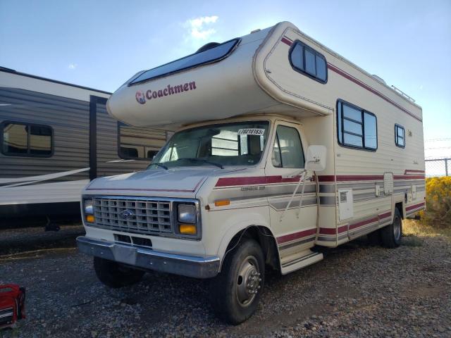 1FDKE30G3JHA51967 - 1988 COACH LEPRECHAUN E350 CUTAWAY VAN BEIGE photo 2