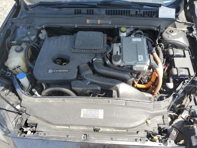 3FA6P0LU7KR206543 - 2019 FORD FUSION SE Grau Foto 11