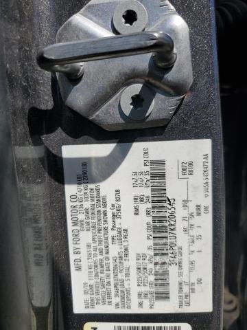 3FA6P0LU7KR206543 - 2019 FORD FUSION SE Grau Foto 12