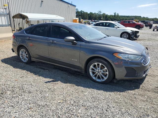 3FA6P0LU7KR206543 - 2019 FORD FUSION SE Grau Foto 4